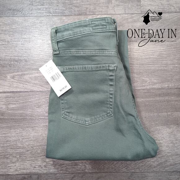 Adriano Goldschmied The Isabelle Button Up High Rise Crop Jeans Size 27 (4) - Picture 6 of 6